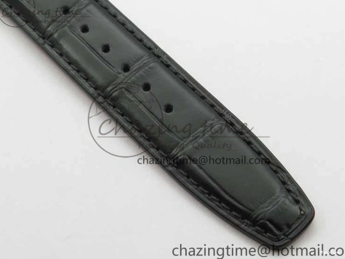 MIROTIME 0304 Premium Portugieser Perpetual Calendar IW503302 RG V9F 1:1 Best Edition Blue Dial on Black Leather Strap A 7098